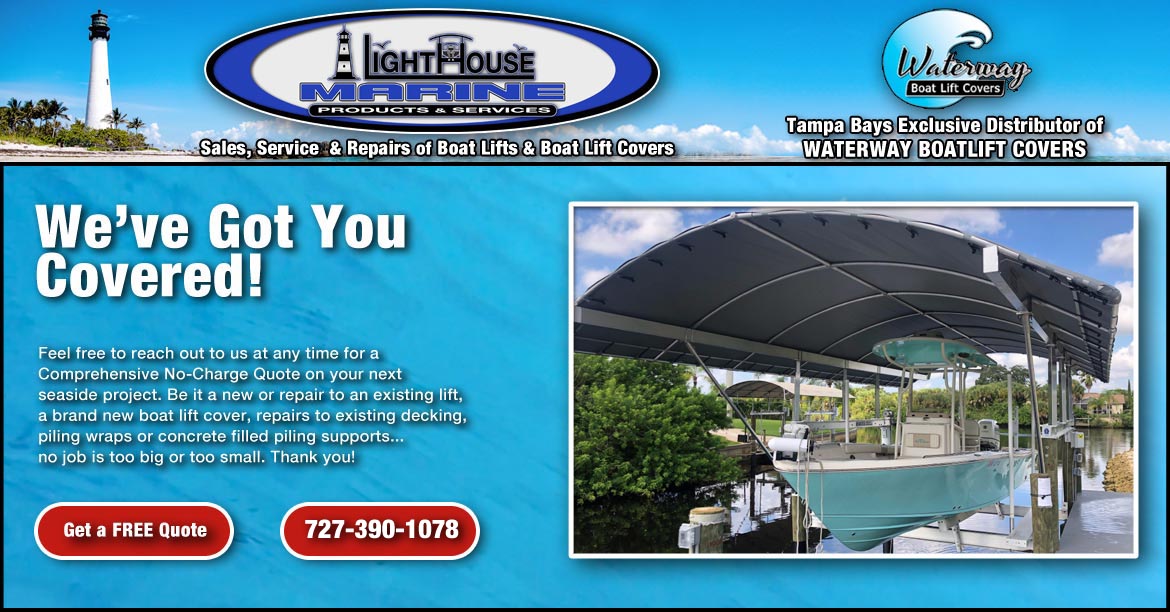 Boat Lift Canopy Covers
